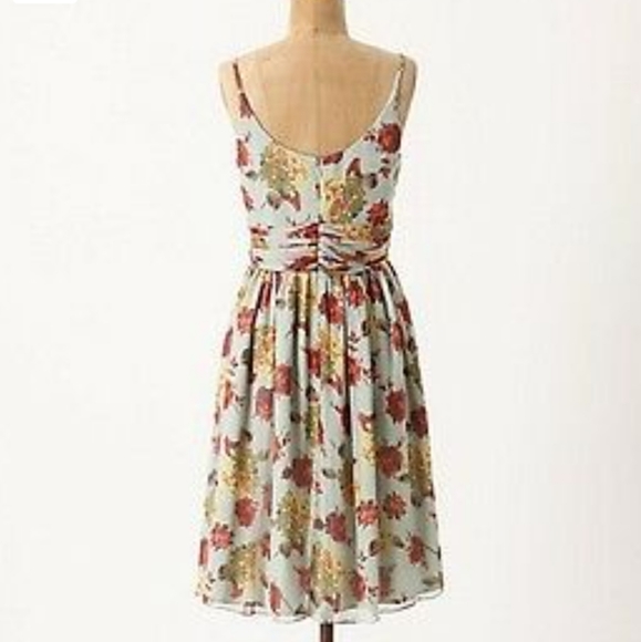 Gorgeous Anna Sui Anthropologie silk floral dress - Picture 2 of 8